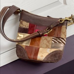 Coach Patchwork Shoulder Purse